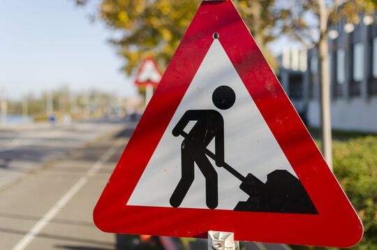 travaux de voirie...