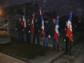 Les portes drapeaux...