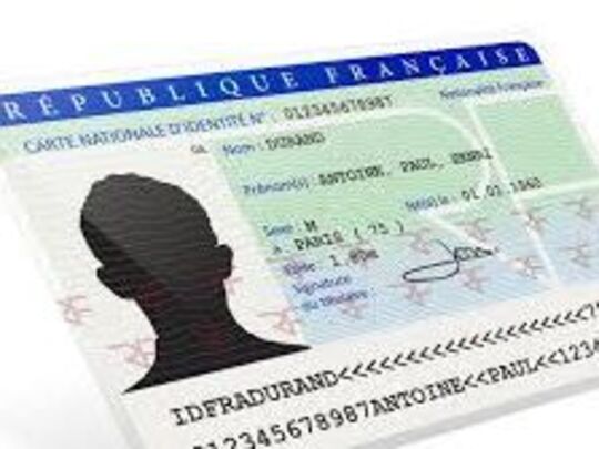 Carte nationale d'identité